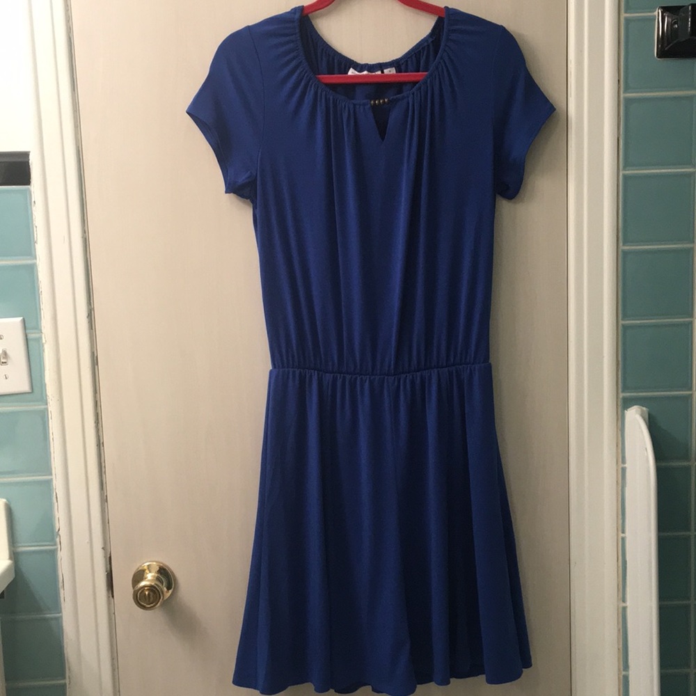 Liquid Knit Romper Dress w/ sleeves